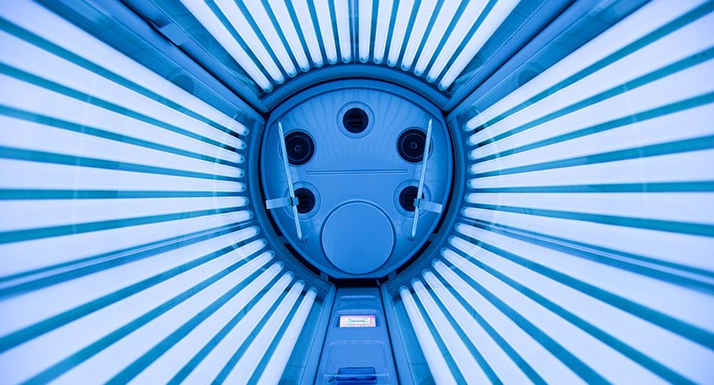 Ultrasun E6 sunbed topcooler